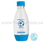 Пляшка для приготування газованої води Sodastream Champion Blue