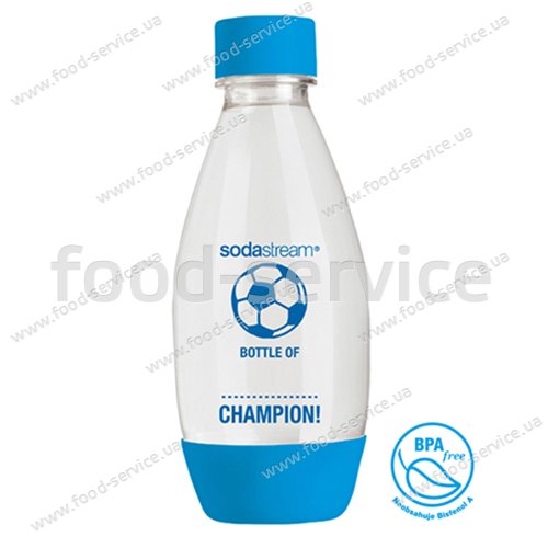 Пляшка для приготування газованої води Sodastream Champion Blue