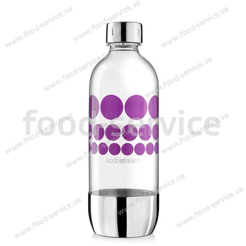 Бутылка для приготовления газировки Sodastream 1л с металлическим дном