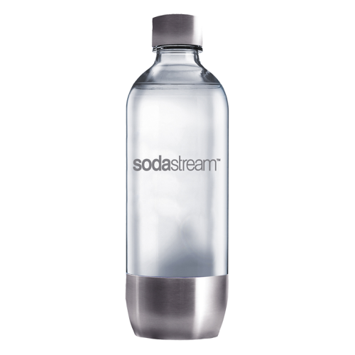 Бутылка для приготовления газировки Sodastream 1л с металлическим дном