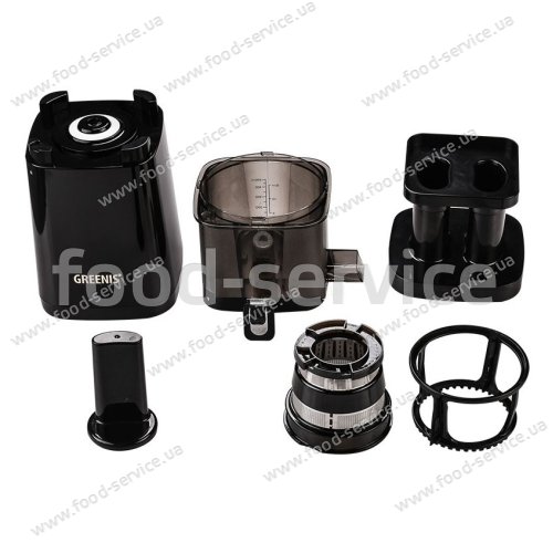 Шнекова соковижималка  Greenis F-9088 black Slow Juicer 
