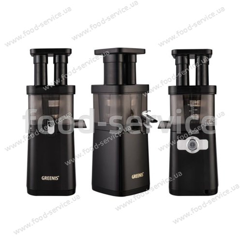 Шнекова соковижималка  Greenis F-9088 black Slow Juicer 