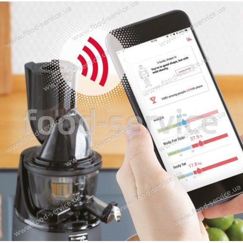 Шнекова соковижималка Kuvings Smart Juicer Motiv 1 grey