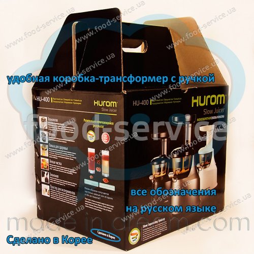Шнековая соковыжималка Slow Juicer Greenis F-9010 brown