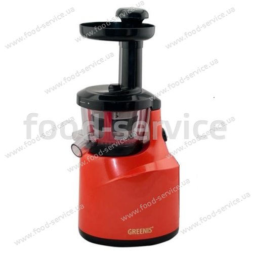 Шнековая соковыжималка Slow Juicer Greenis F-9010 Red 