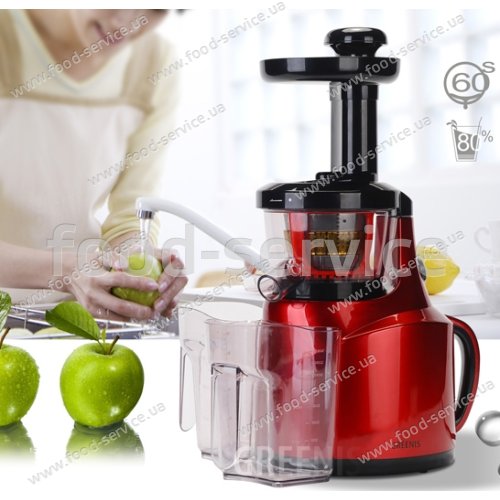Шнековая соковыжималка Slow Juicer Greenis F-9010 brown