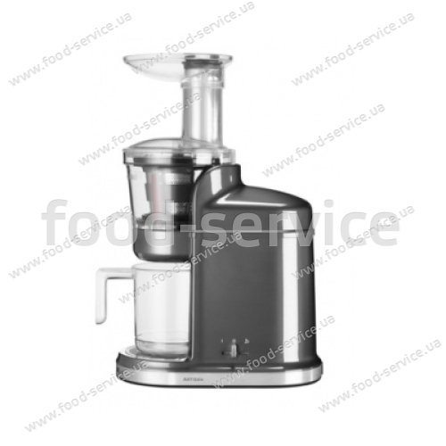 Шнековая соковыжималка KitchenAid 5KVJ0111EMS серебряный медальон