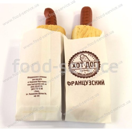 Пакет для Французького хот-дога (ящик 1000шт)