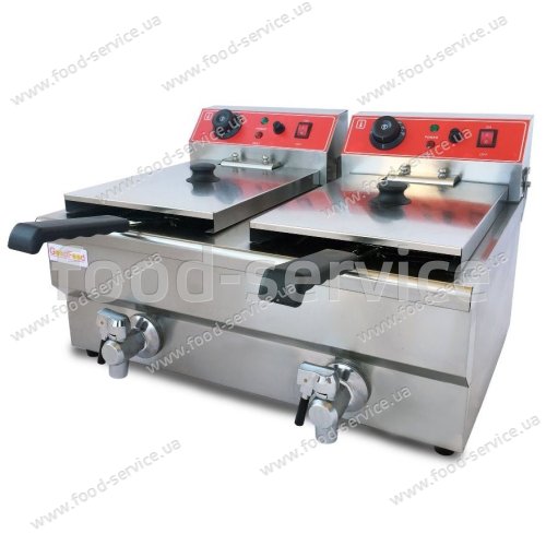 Фритюрница электрическая GoodFood EF88 с краном