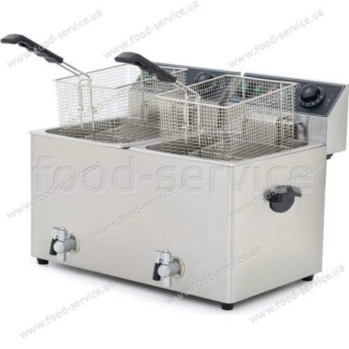 Фритюрниця електрична GoodFood EF88T BLACK із краном