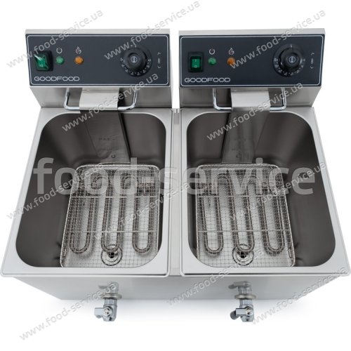Фритюрниця електрична GoodFood EF88T BLACK із краном