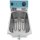 Фритюрница электрическая GoodFood EF8T BLUE с краном. Фото 3