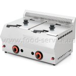 Фритюрница газовая GoodFood GF66 LPG 6+6л