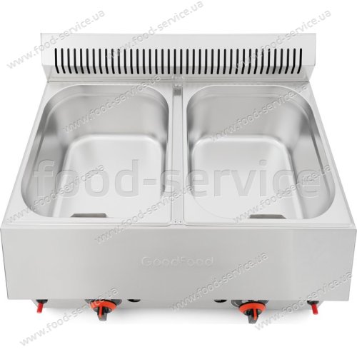 Фритюрница газовая GoodFood GF66 LPG 6+6л