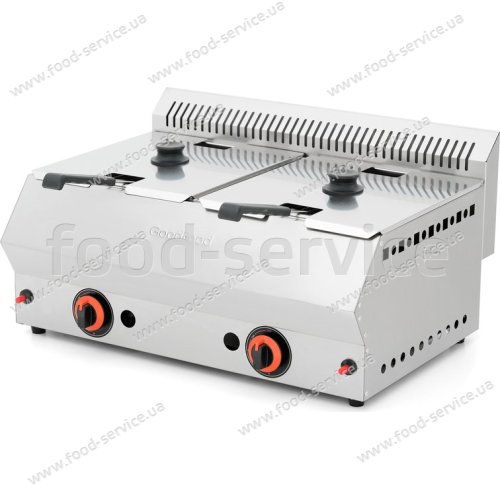 Фритюрница газовая GoodFood GF88 LPG 8+8л