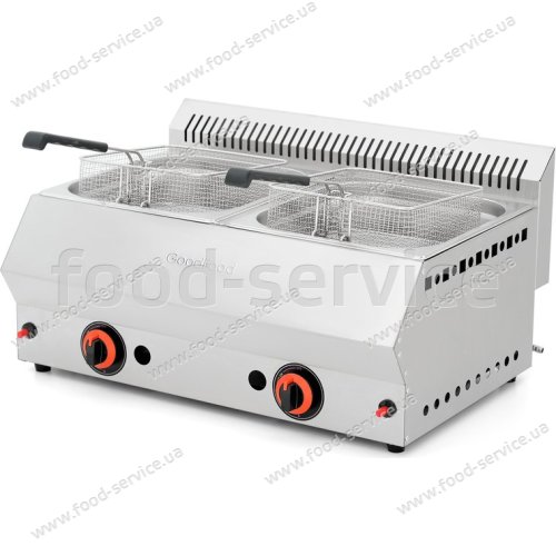 Фритюрница газовая GoodFood GF88 LPG 8+8л