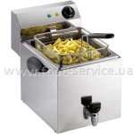 Фритюрница электрическая Saro PROFRI 8V с краном