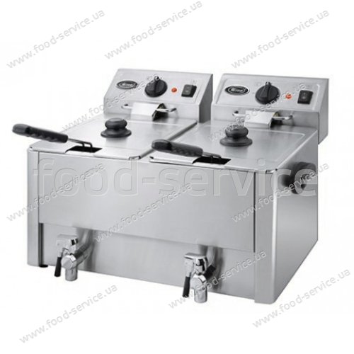 Фритюрниця GGM Gastro 8+8л EFH8+8