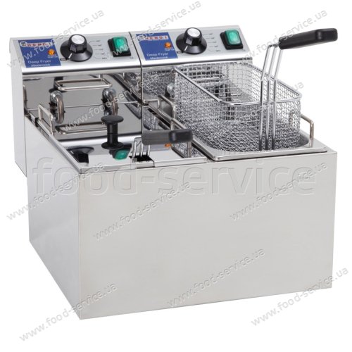 Фритюрница электрическая 2х4л Hendi Master Cook 207109