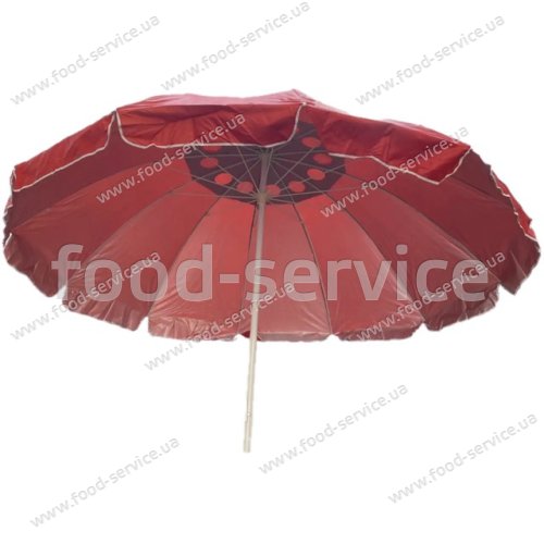 Зонт для торговых прилавков оранжевый