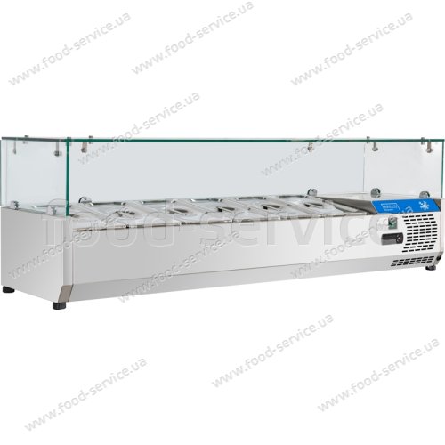 Холодильная витрина для топпинга Brillis VRX1400/330