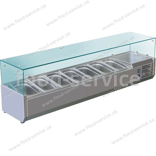 Витрина холодильная Frosty VRX1600/330 (прямое стекло)