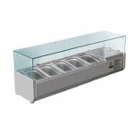 Витрина холодильная Hurakan HKN-VRX1200GC (прямое стекло)