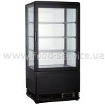 Вітрина настільна холодильна GoodFood RT68L чорна