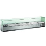 Витрина холодильная Hendi 232903 (прямое стекло 5xGN 1/4)