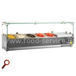 Витрина холодильная для пиццы TEFCOLD VK33-150 (прямое стекло)
