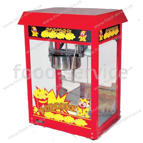 Апарат для приготування попкорну EWT INOX ET-POP6A-R