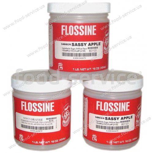 Добавка к сахарной вате Flossine Strawberries (клубника, США)