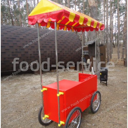 Тележка для сладкой ваты и попкорна FsDesign Комби-1