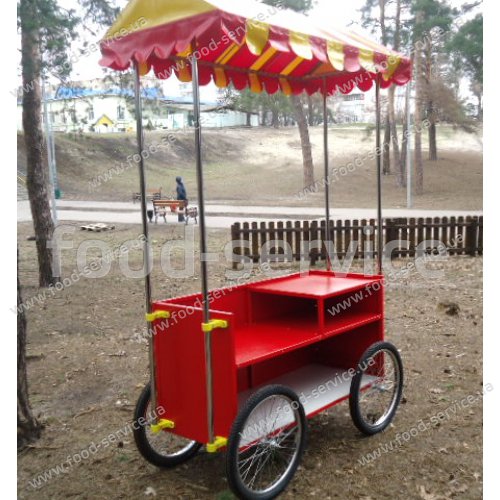 Тележка для сладкой ваты и попкорна FsDesign Комби-1