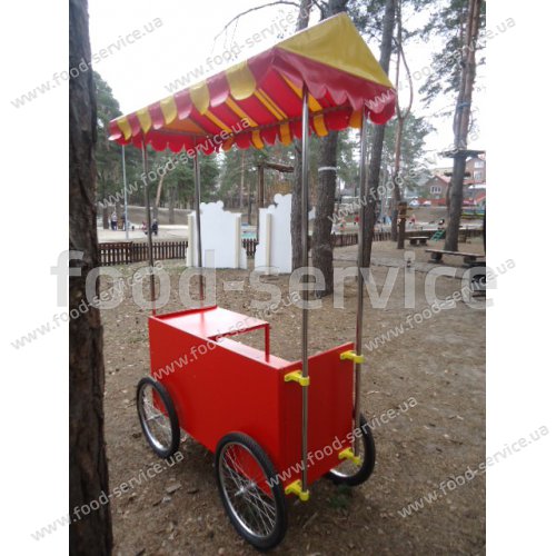 Тележка для сладкой ваты и попкорна FsDesign Комби-1