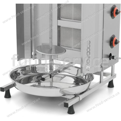 Аппарат для шаурмы газовый с двигателем GoodFood SM20MG