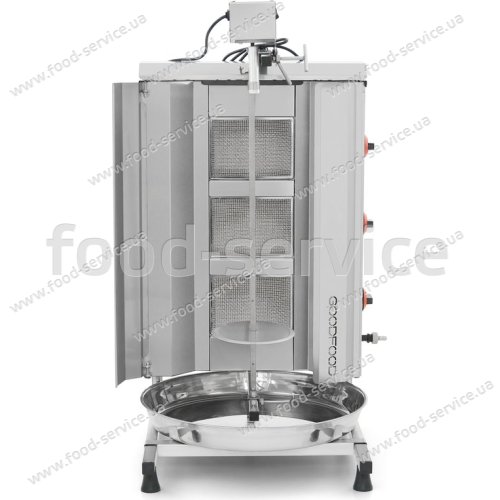 Апарат для шаурми газовий з двигуном GoodFood SM30MG