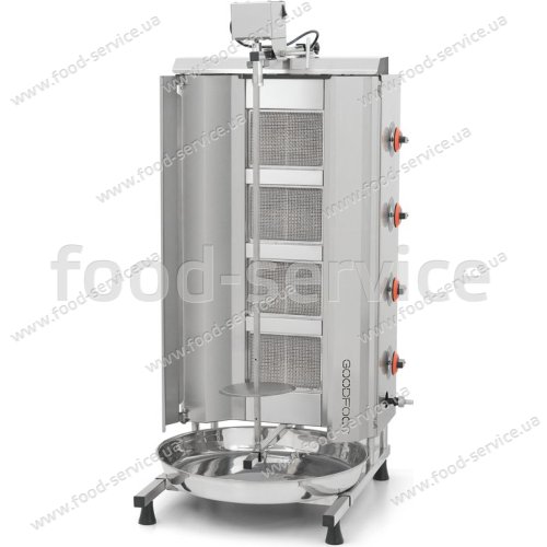 Апарат для шаурми газовий з двигуном GoodFood SM40MG