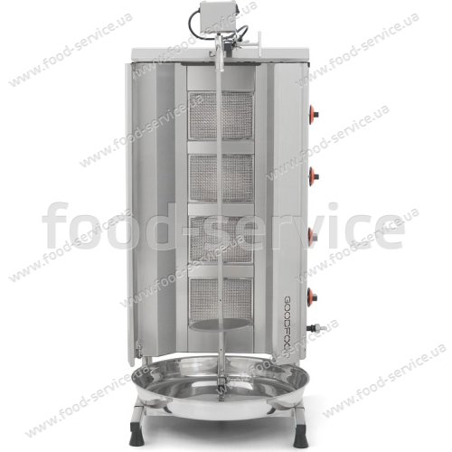 Апарат для шаурми газовий з двигуном GoodFood SM40MG