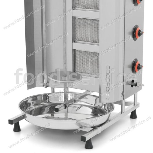 Апарат для шаурми газовий з двигуном GoodFood SM40MG