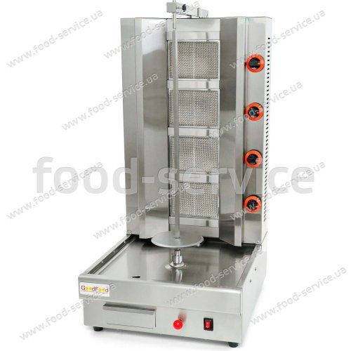 Аппарат для шаурмы GoodFood SM4MG газовый с двигателем