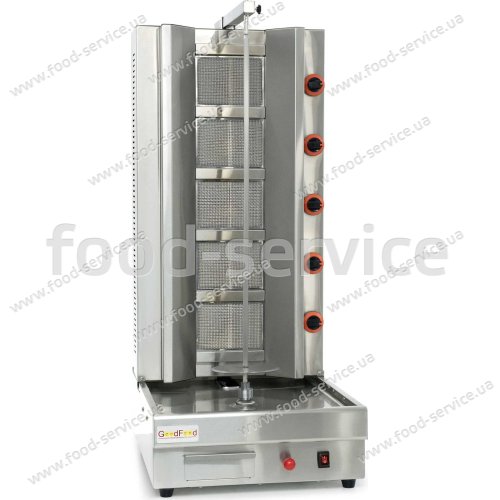 Аппарат для шаурмы GoodFood SM5MG газовый с двигателем