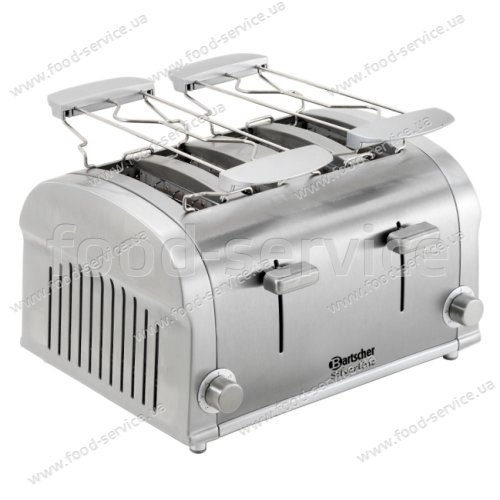 Гриль-тостер вертикальний Silverline 4 Bartscher 100202
