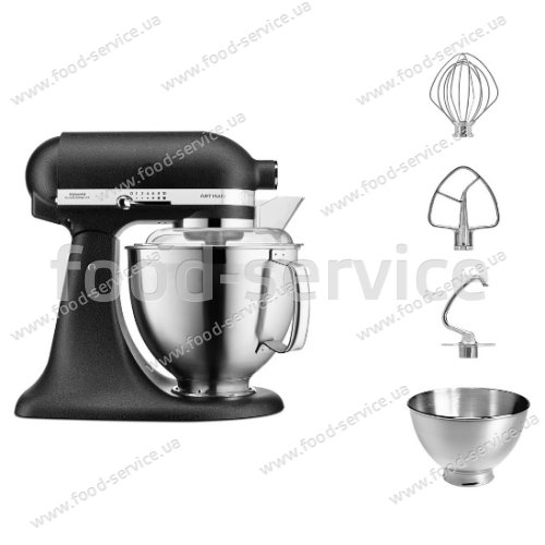 Миксер планетарный KitchenAid 5KSM185PSEBK чугун