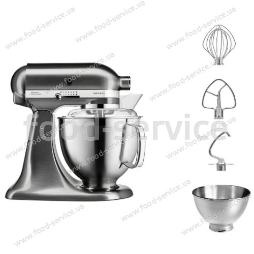 Міксер планетарний KitchenAid 5KSM185PSENK матовий нікель