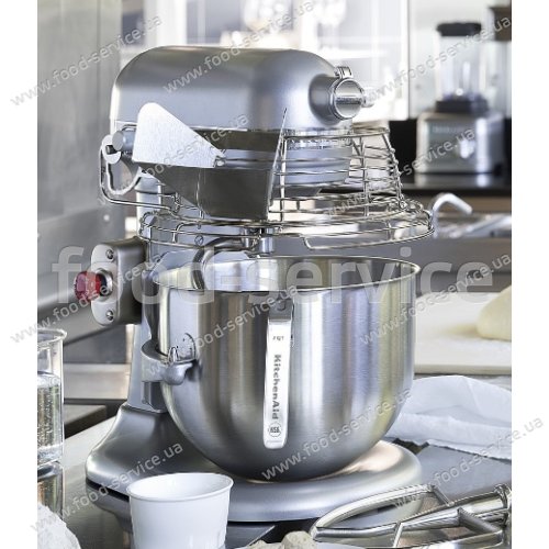 Міксер планетарний PROFESSIONAL KitchenAid 5KSM7990XESM з чашею 6.9л сріблястий металік