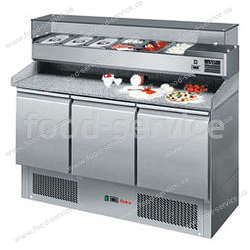 Стіл для піци з вітриною VSVgastro S903PZ