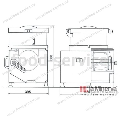 Котлетоформувальна машина LA MINERVA C/Е 653 1ph