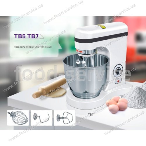 Миксер настольный планетарный TB7L на 7л