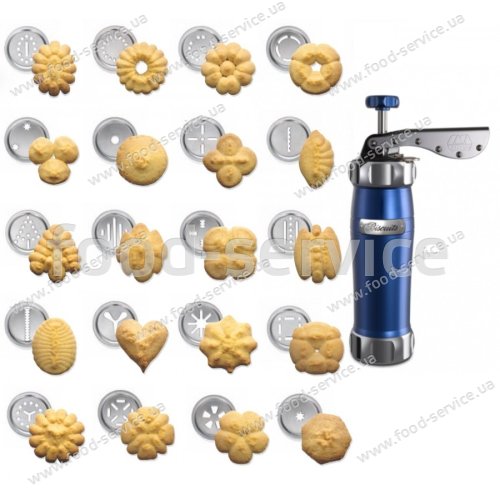 Кондитерський шприц BISCUITS Blue
